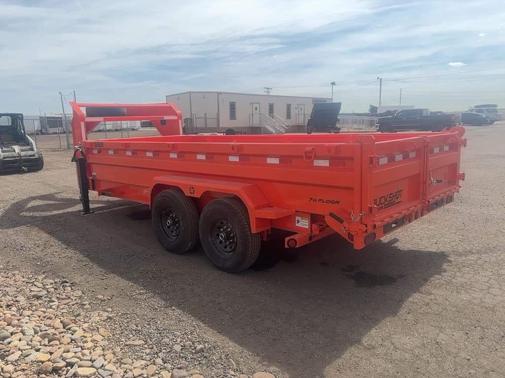 2027 Buckshot Trailers 2027 Buckshot Trailers 7'x16'x2' Gooseneck - GHI216 - 3439 - thumbnail 8