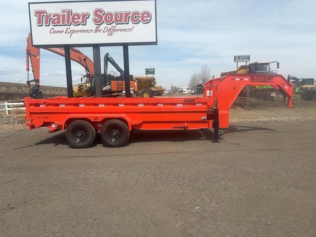 2027 Buckshot Trailers 2027 Buckshot Trailers 7'x16'x2' Gooseneck - GHI216 - 3439 - thumbnail 11