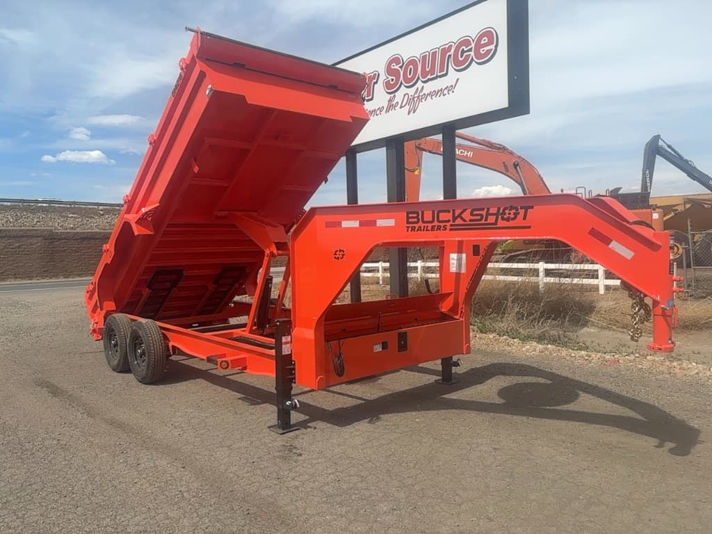 2027 Buckshot Trailers 2027 Buckshot Trailers 7'x16'x2' Gooseneck - GHI216 - 3439 - thumbnail 12