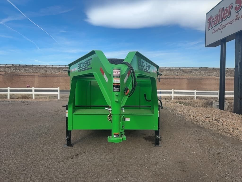 2027 Buckshot Trailers 2027 Buckshot Trailers 7'x16'x4' Gooseneck Dump - GHI416 - 3442 - thumbnail 2