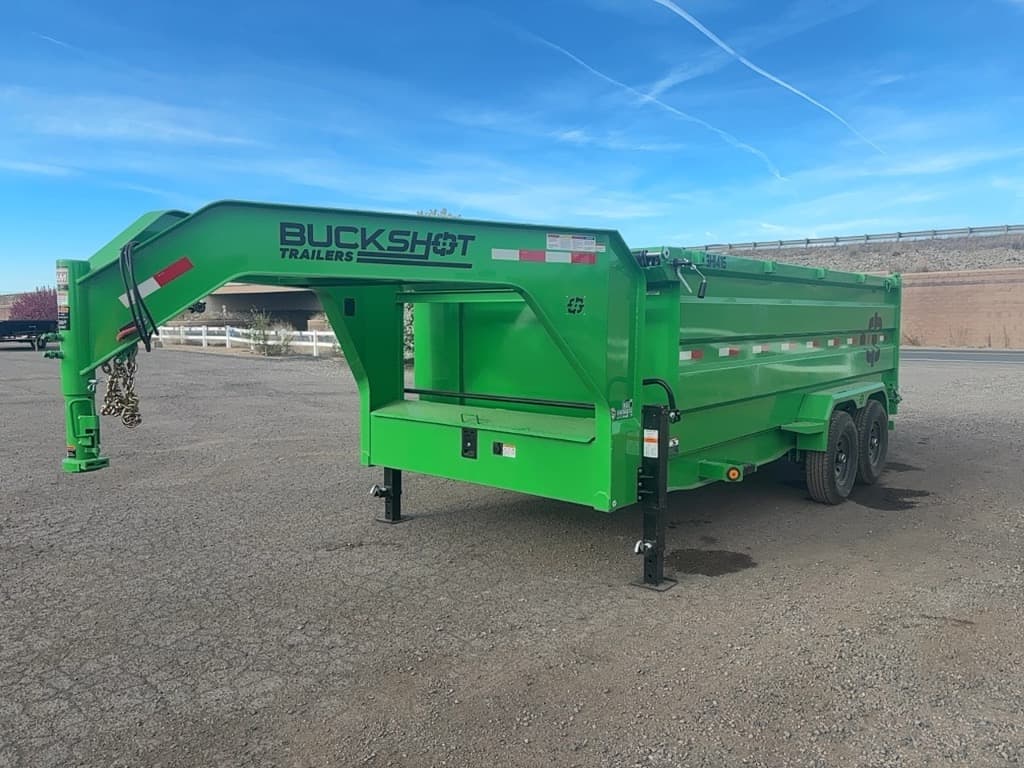 2027 Buckshot Trailers 2027 Buckshot Trailers 7'x16'x4' Gooseneck Dump - GHI416 - 3442 - thumbnail 5