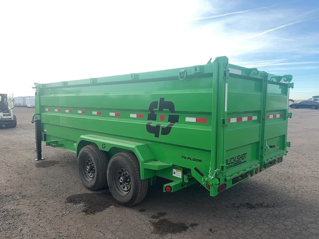 2027 Buckshot Trailers 2027 Buckshot Trailers 7'x16'x4' Gooseneck Dump - GHI416 - 3442 - thumbnail 8