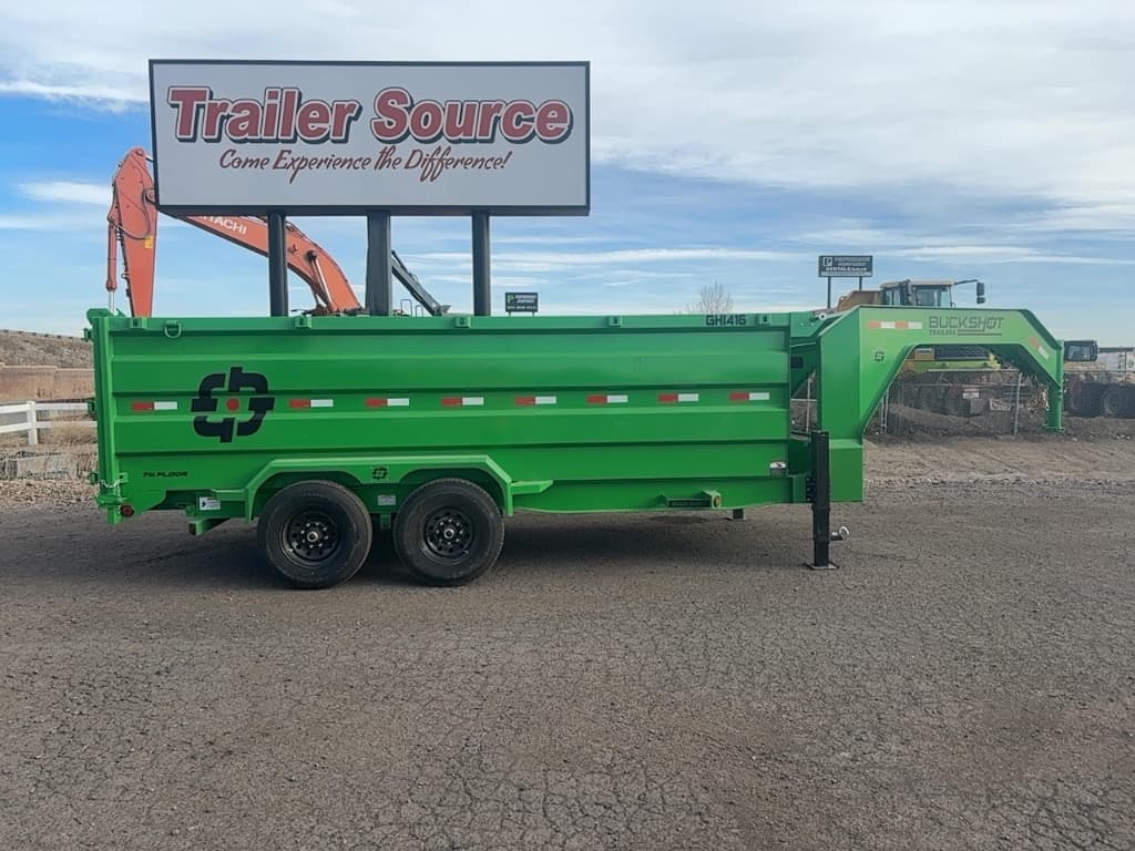 2027 Buckshot Trailers 2027 Buckshot Trailers 7'x16'x4' Gooseneck Dump - GHI416 - 3442 - thumbnail 11