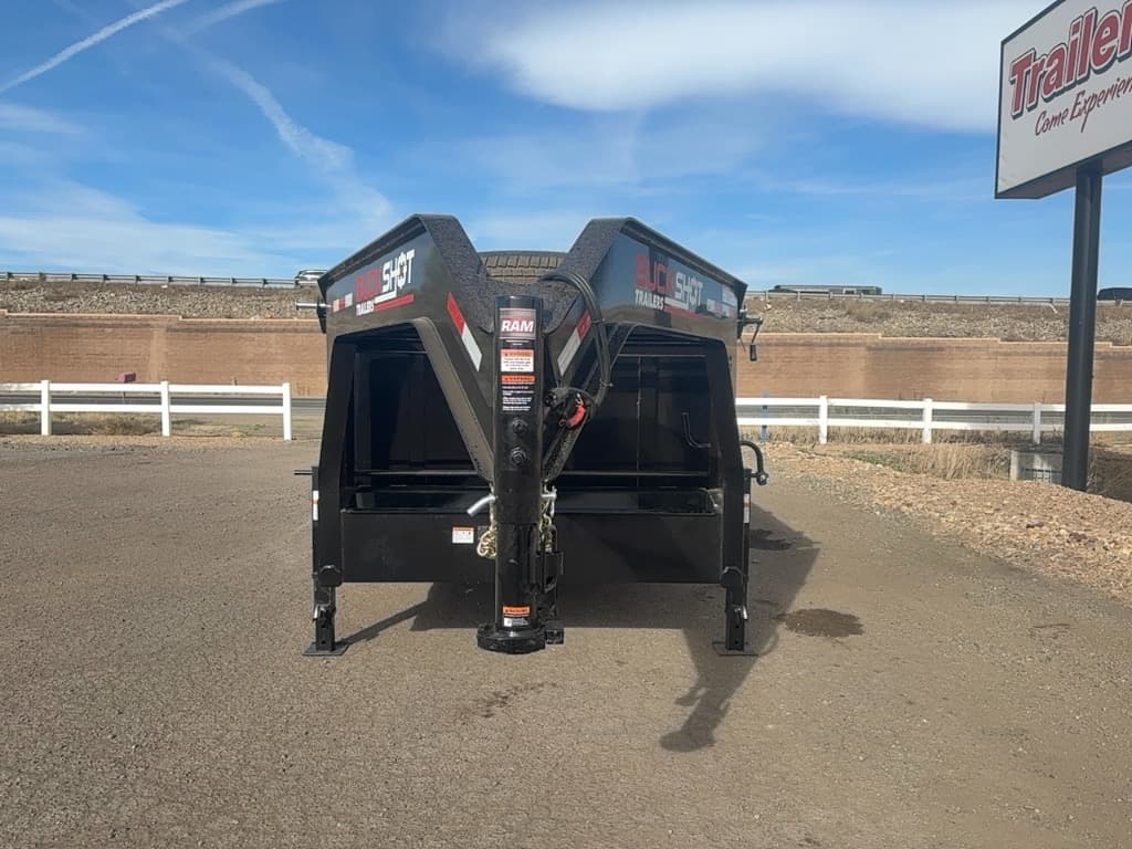 2027 Buckshot Trailers 2027 Buckshot Trailers 7'x16'x4' Gooseneck Dump - GHI416 - 3443 - thumbnail 2