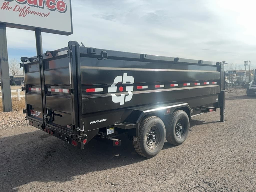 2027 Buckshot Trailers 2027 Buckshot Trailers 7'x16'x4' Gooseneck Dump - GHI416 - 3443 - thumbnail 10