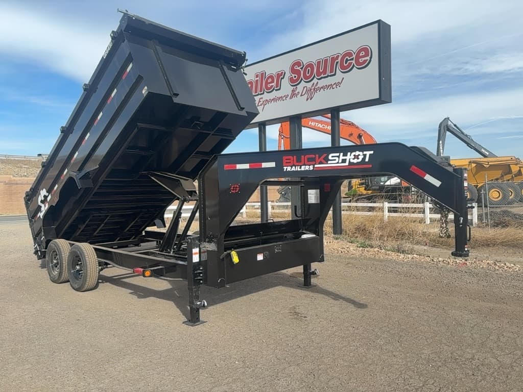 2027 Buckshot Trailers 2027 Buckshot Trailers 7'x16'x4' Gooseneck Dump - GHI416 - 3443 - thumbnail 12