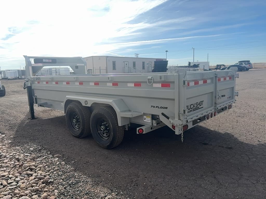 2027 Buckshot Trailers 2027 Buckshot Trailers 7'x16'x2' Gooseneck Dump - GHI216 - 3444 - thumbnail 8