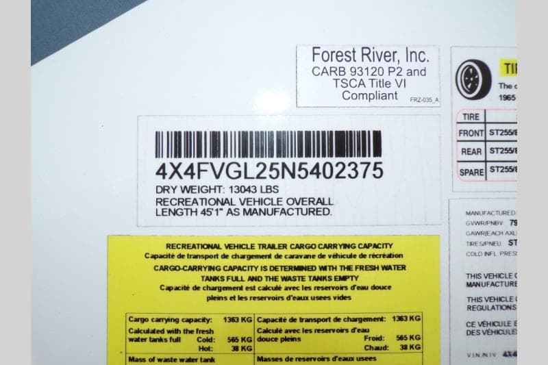2022 Forest River 2022 Forest River Vengeance Rogue Armored - thumbnail 17