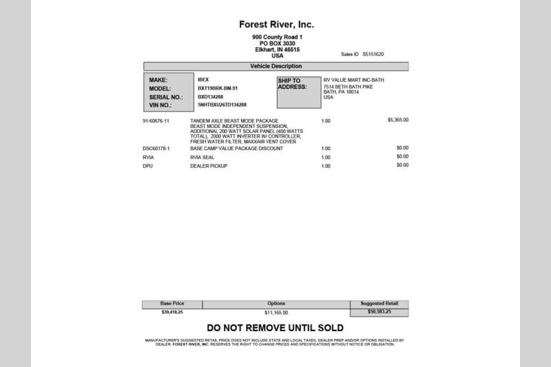 2026 Forest River 2026 Forest River Ibex - thumbnail 35