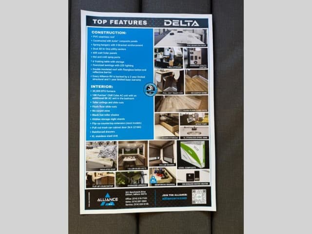 2026 Alliance RV 2026 Alliance RV Delta - thumbnail 25