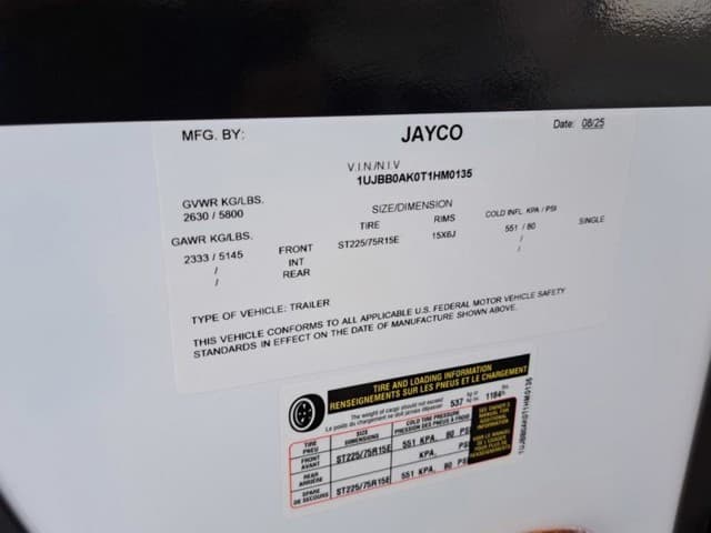 2026 Jayco 2026 Jayco Jay Feather - thumbnail 36