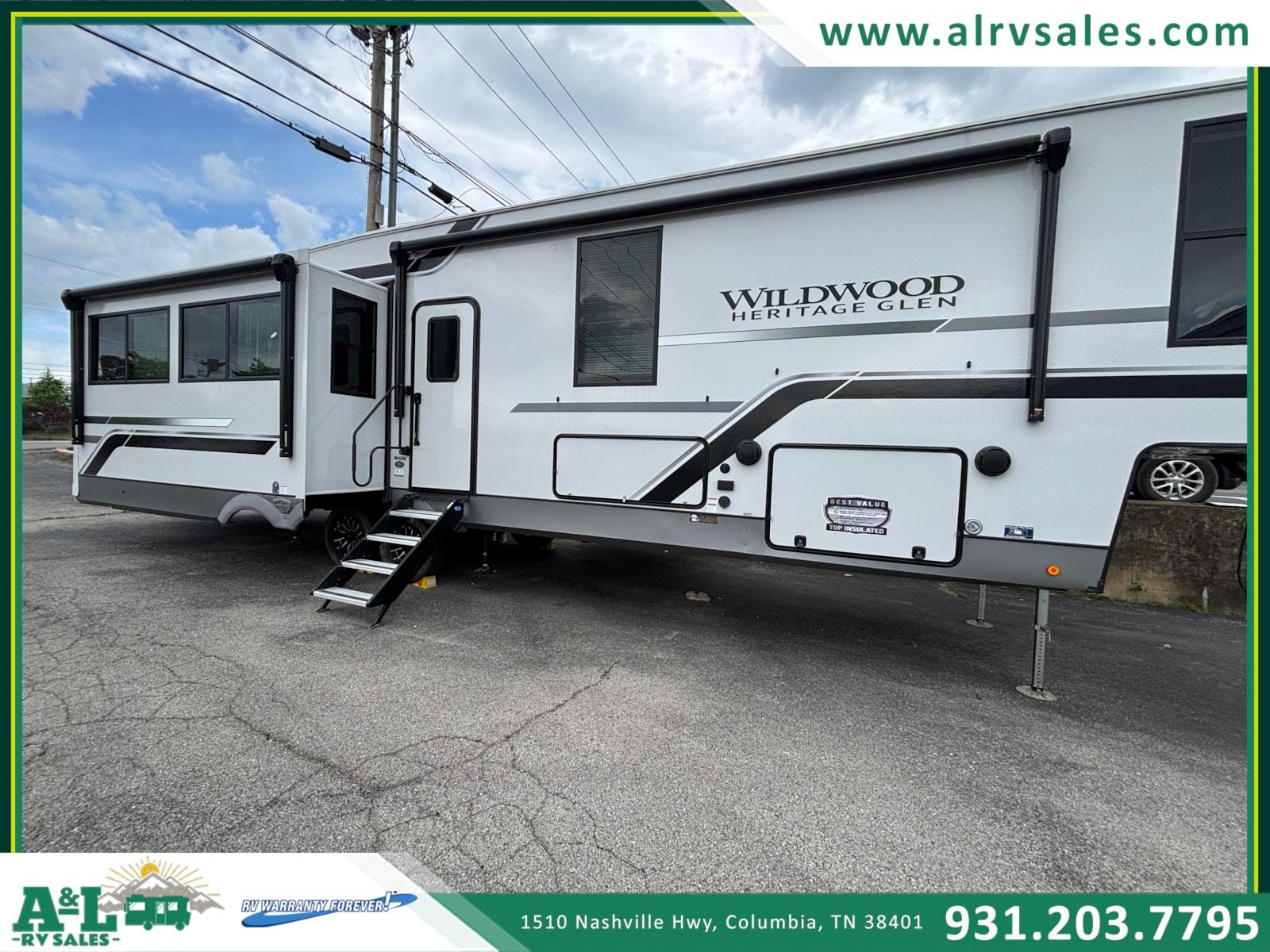 2026 Forest River Wildwood Heritage Glen 369BL