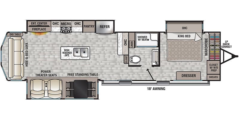 2022 Forest River 2022 Forest River Cedar Creek Cottage - thumbnail 2