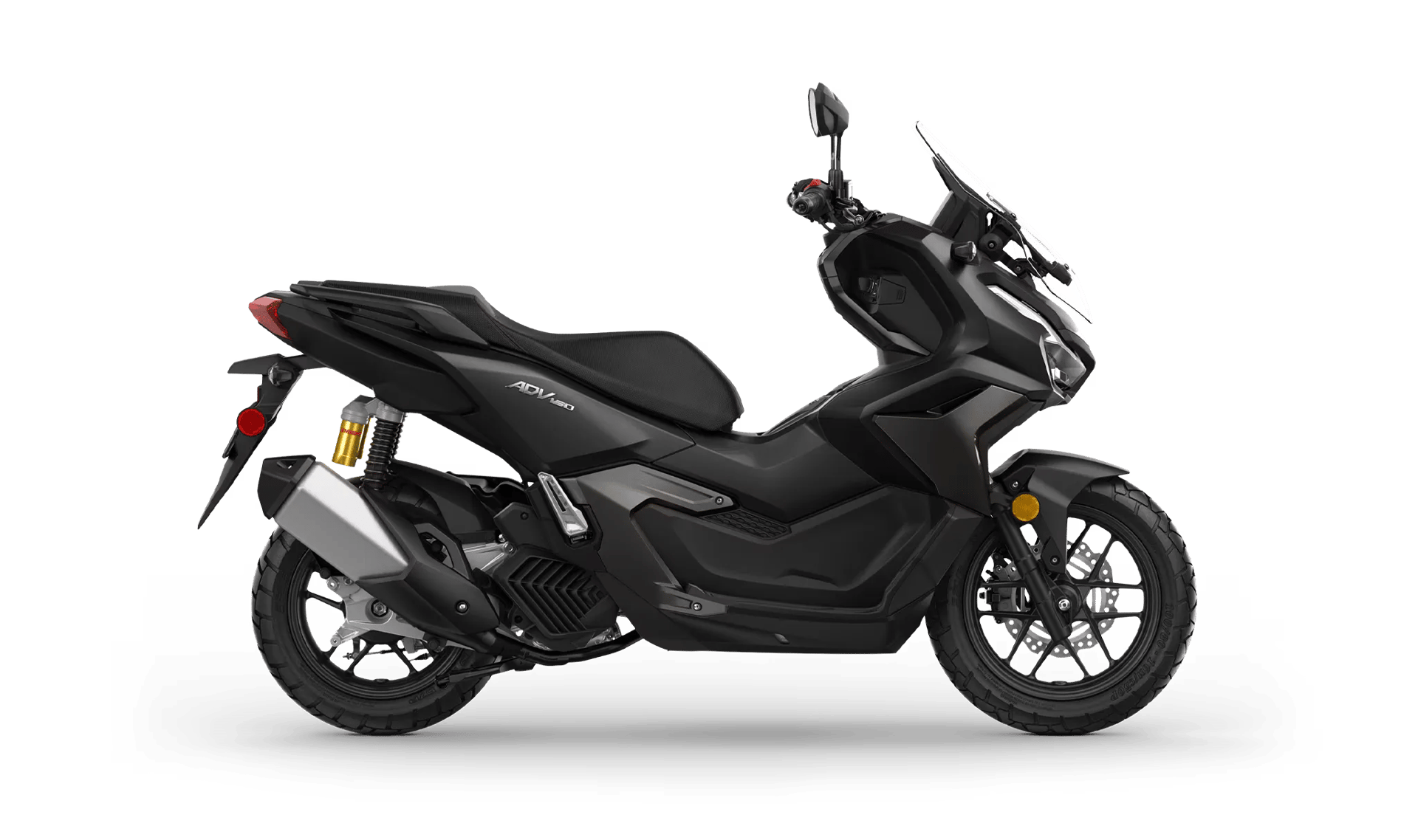 2027 Honda ADV160 in Matte Black Metallic — gallery view