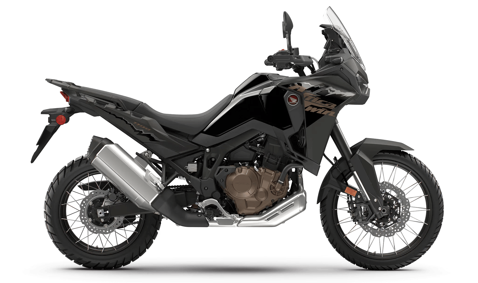 2026 Honda Africa Twin in Matte Black Metallic — gallery view