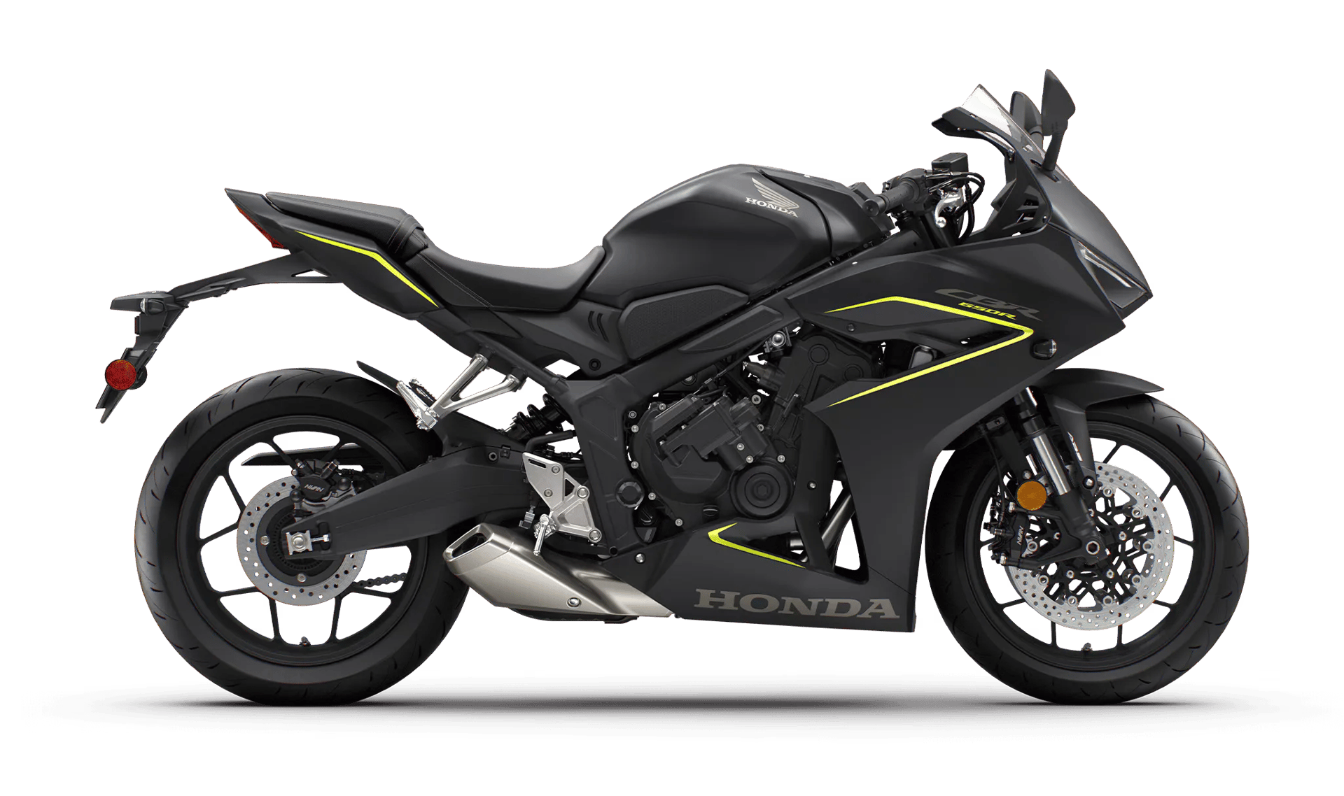 2026 Honda CBR650R E-Clutch in Matte Black Metallic — gallery view