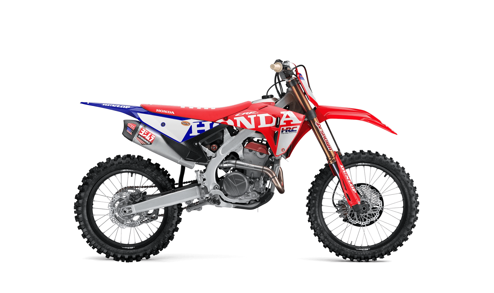 2027 Honda CRF250R HRC WORKS EDITION in Red — gallery view