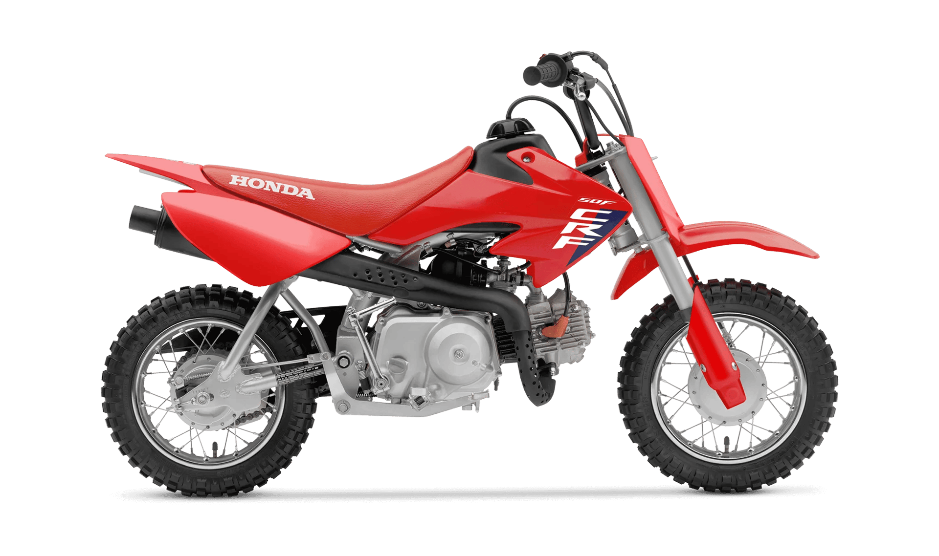 2027 Honda CRF50F in Red — gallery view