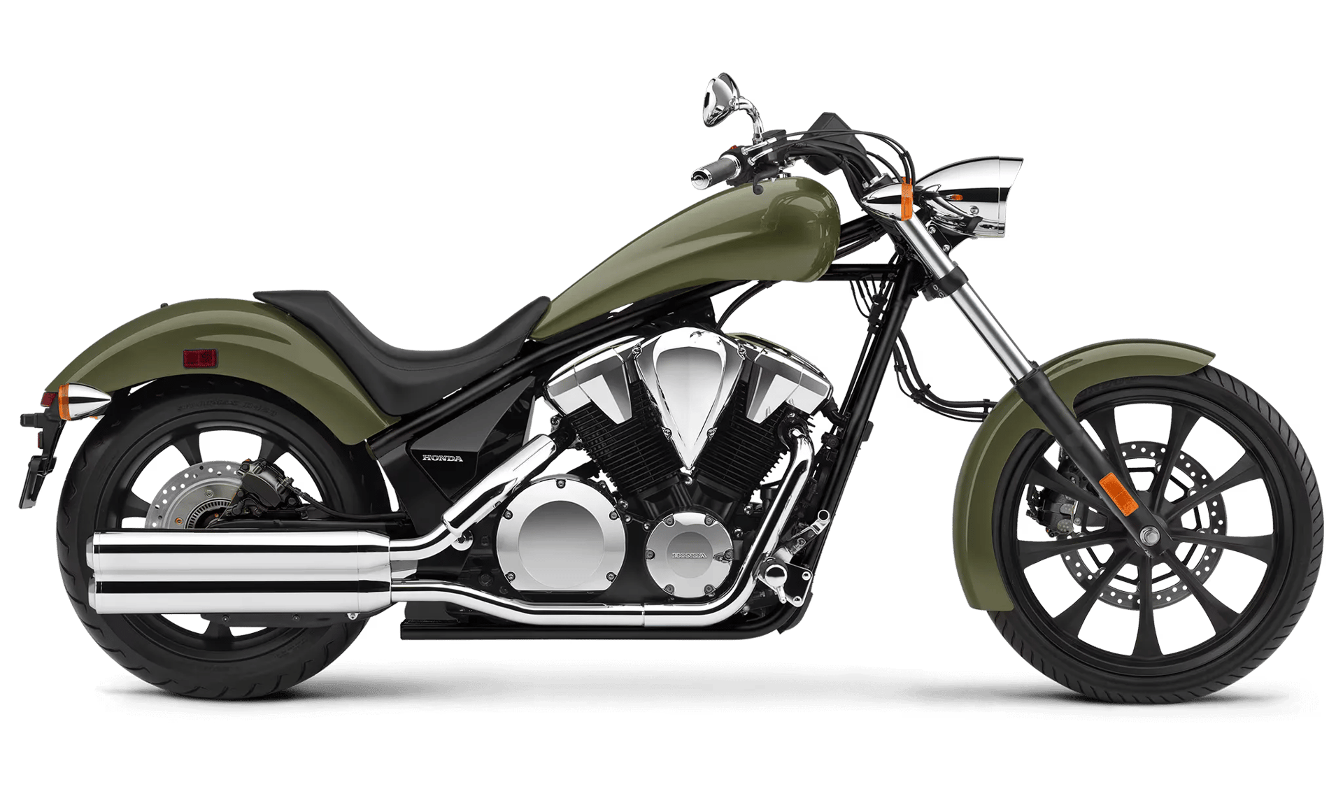 2025 Honda Fury in Adventure Green — gallery view