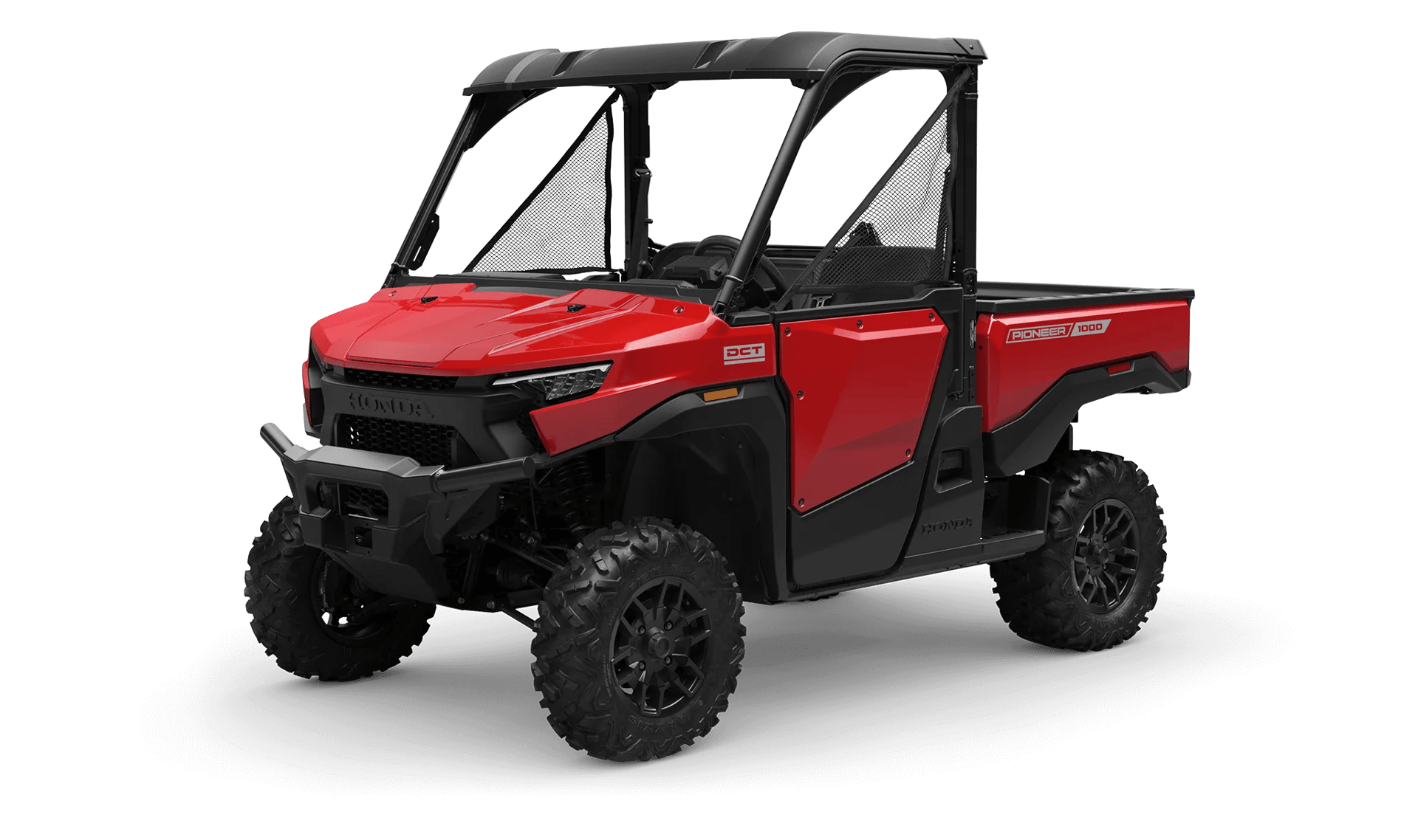 2026 Honda Pioneer 1000 Deluxe in Hero Red — gallery view