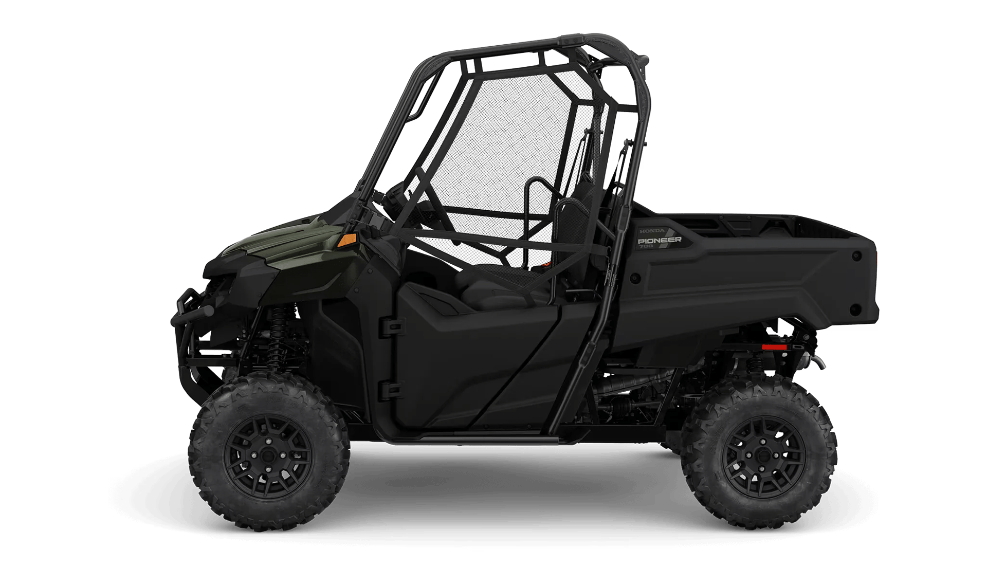 2027 Honda Pioneer 700 Deluxe in Black Forest Green — gallery view