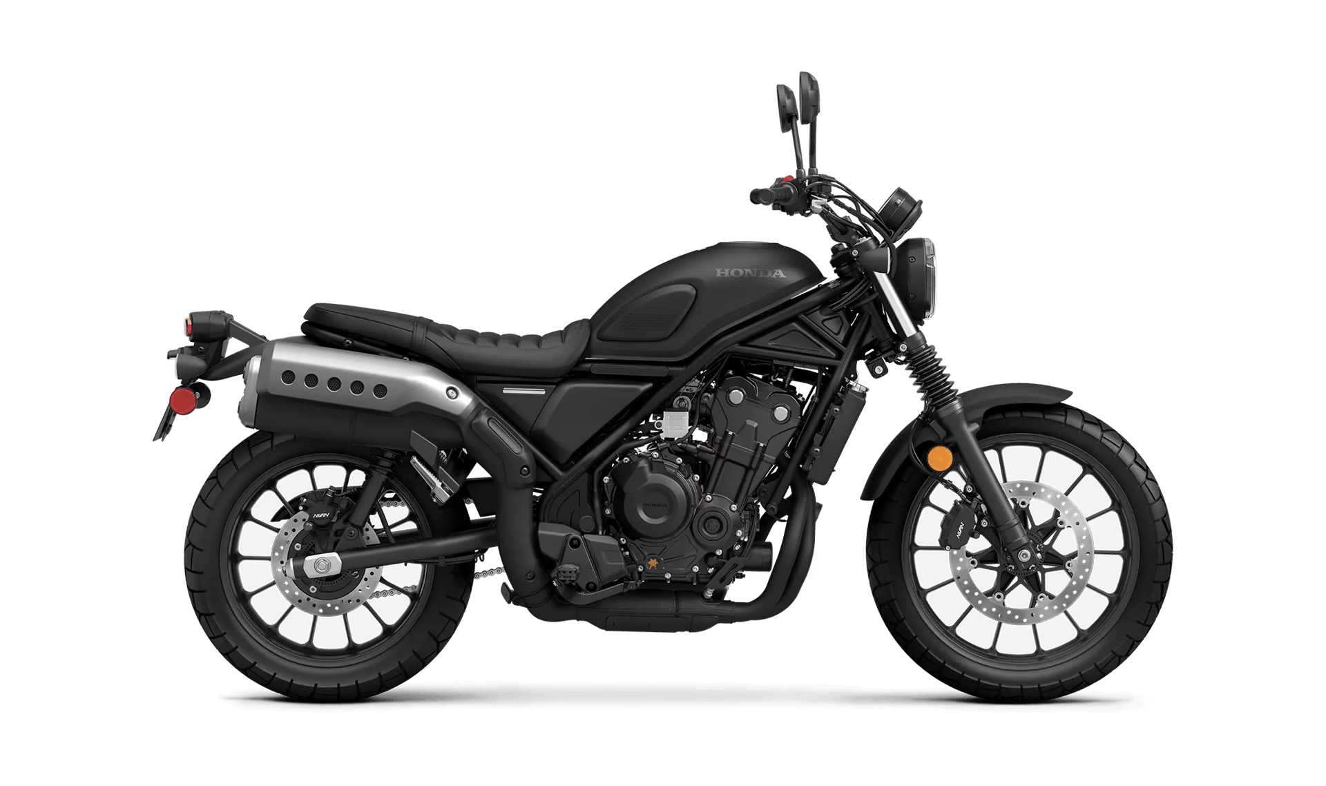 2026 Honda SCL500 in Matte Black Metallic — gallery view