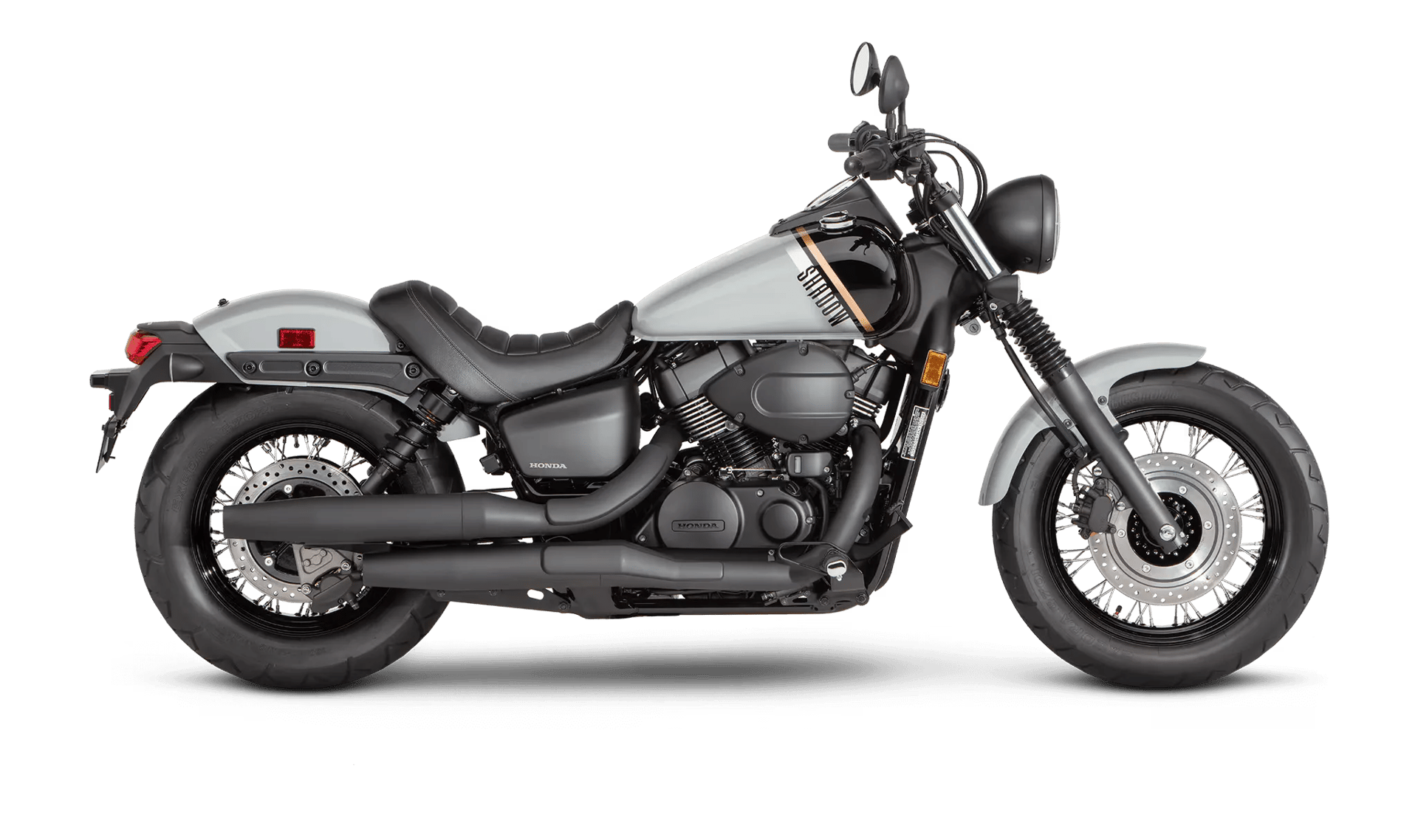 2025 Honda Shadow Phantom ABS in Deep Pearl Gray — gallery view