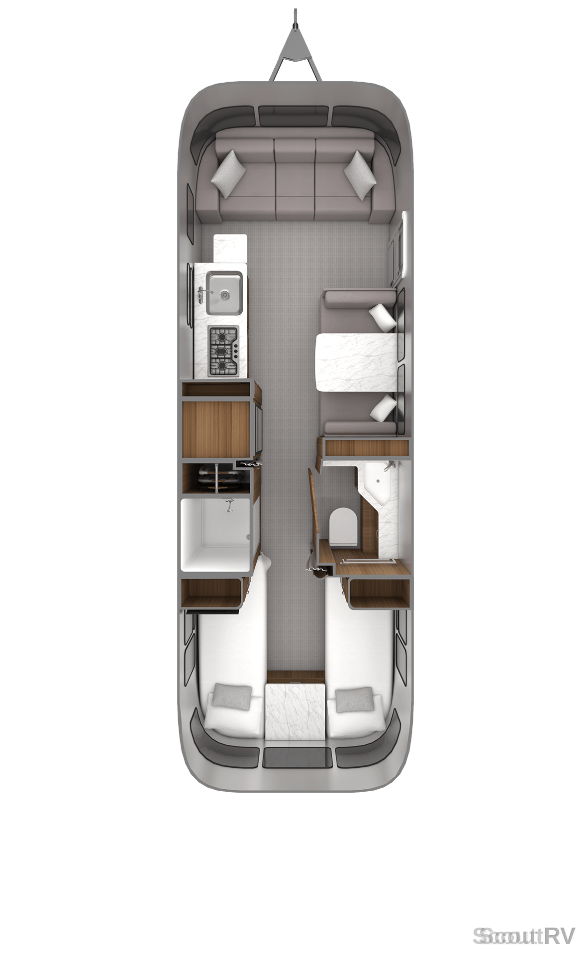 2027 Airstream Classic 28RB Twin