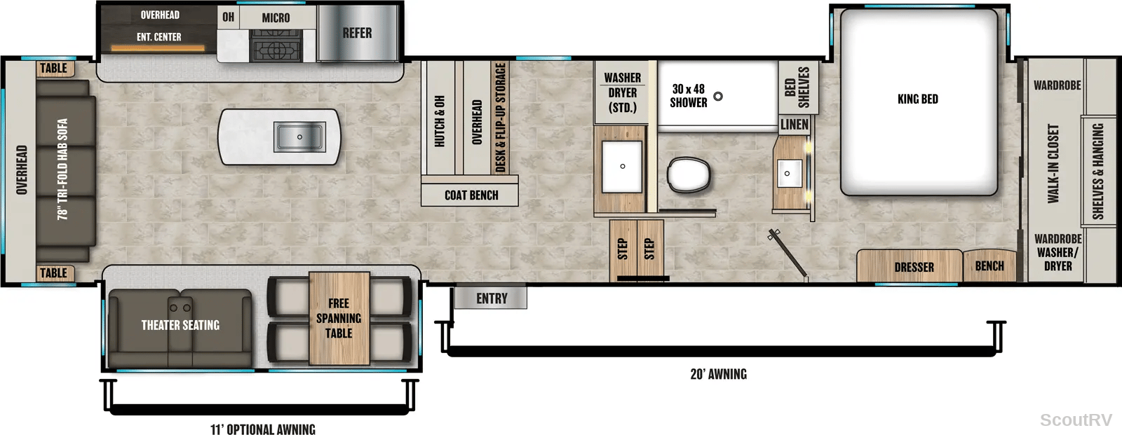2026 Coachmen 2026 Coachmen Brookstone - thumbnail 2