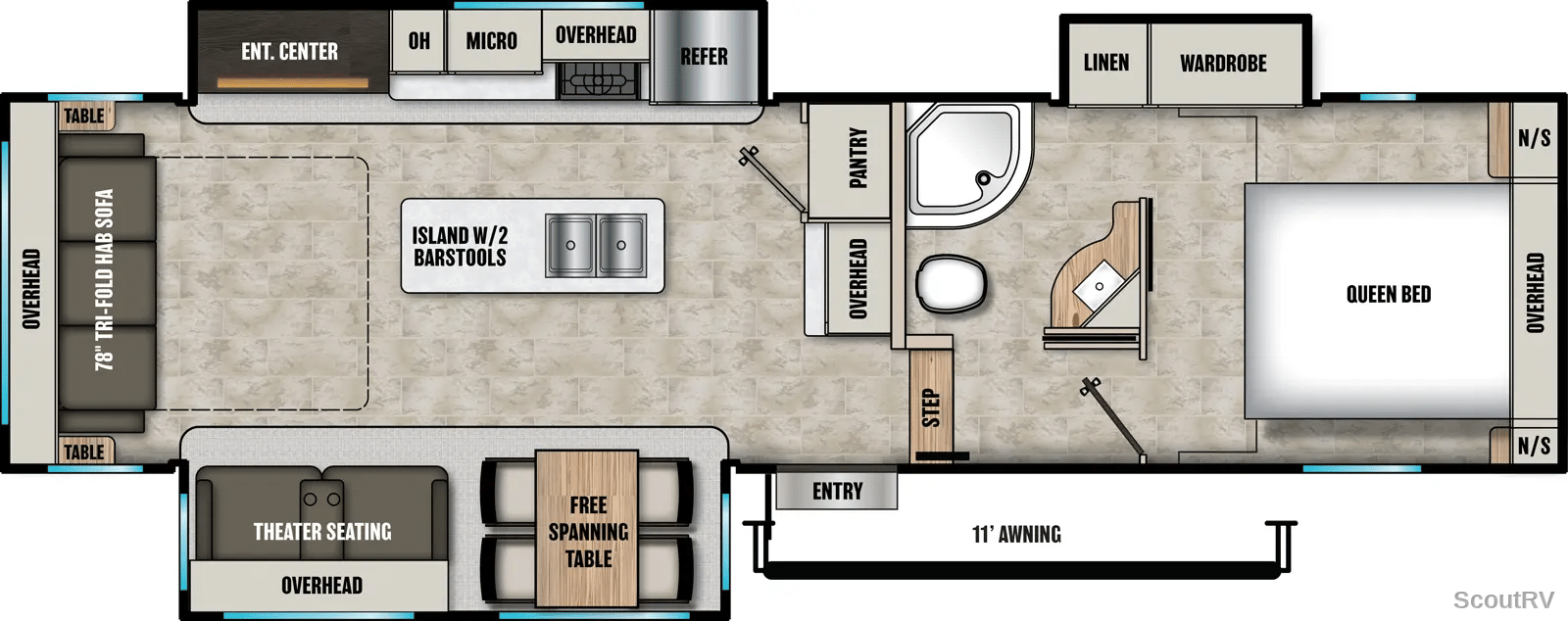 2027 Coachmen 2027 Coachmen Chaparral Lite - thumbnail 2