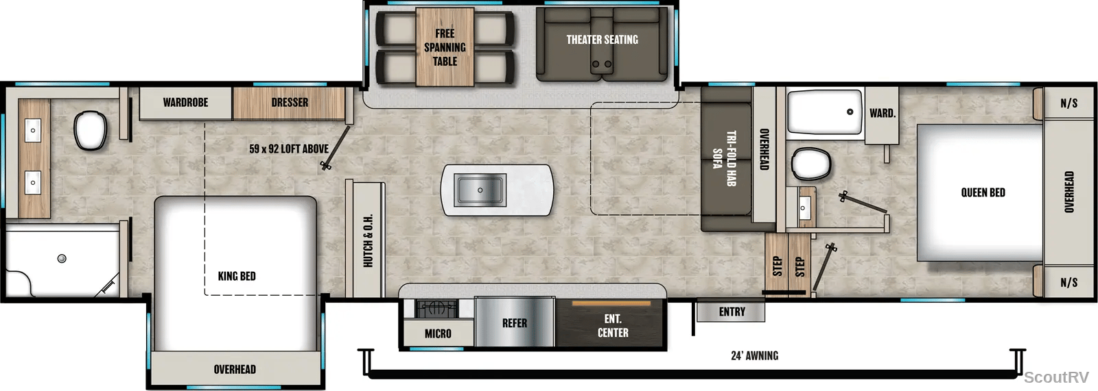 2026 Coachmen 2026 Coachmen Chaparral - thumbnail 2