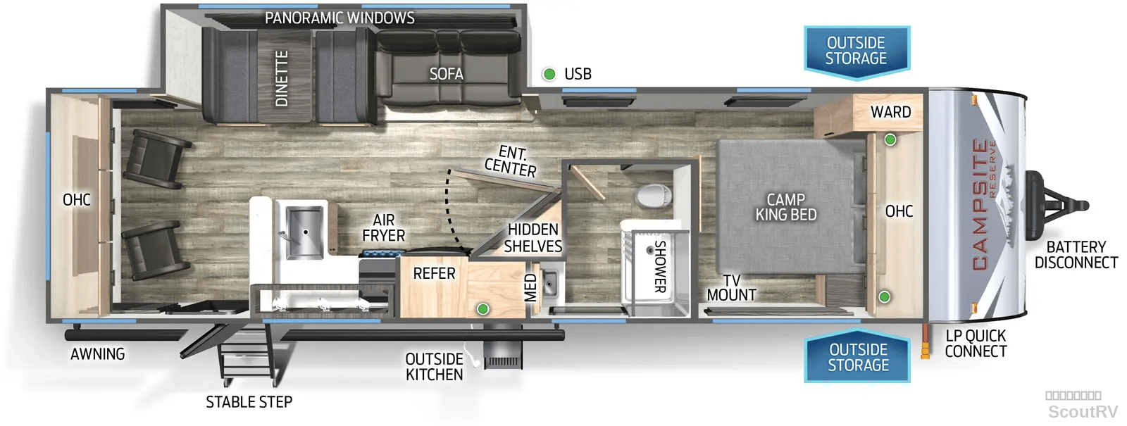 2025 Forest River 2025 Forest River Campsite Reserve - thumbnail 2