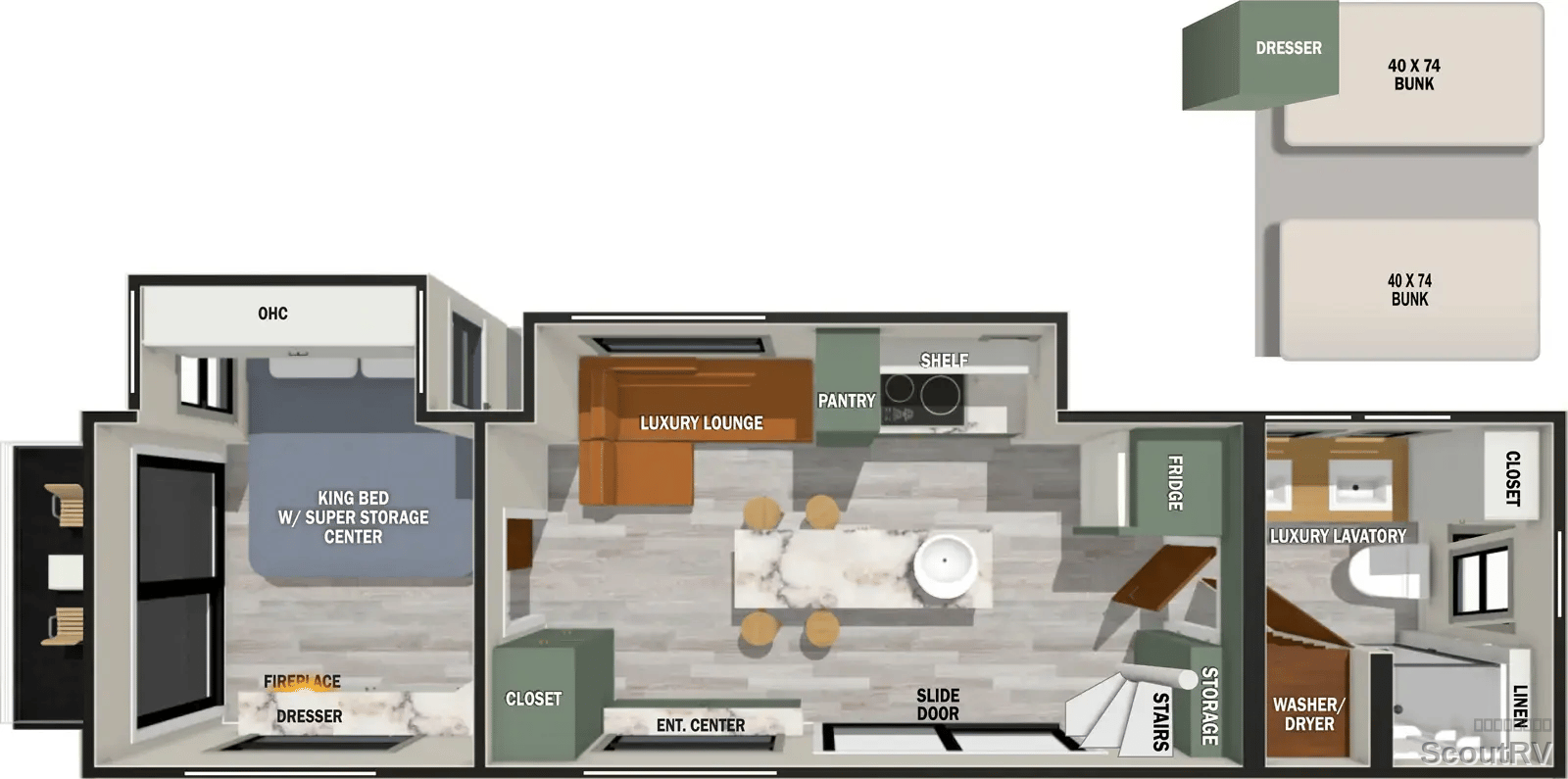 2025 Forest River 2025 Forest River Ibex RV Suite - thumbnail 2