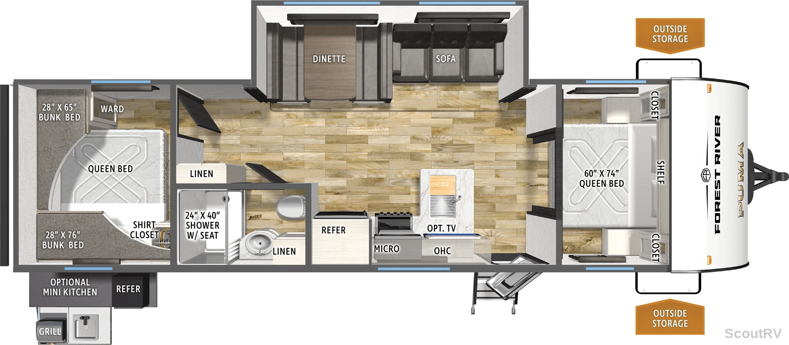 2027 Forest River Puma  303BHCE