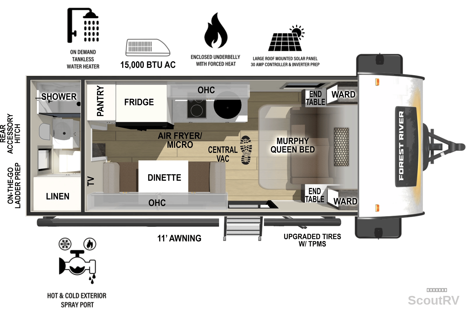 2024 Forest River 2024 Forest River R-Pod - thumbnail 2