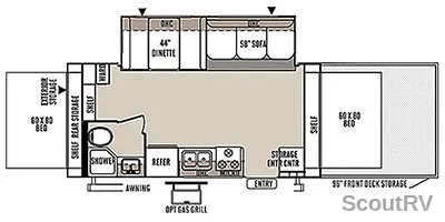 2016 Forest River Rockwood Roo 21
