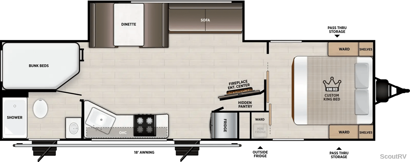 2027 Forest River Salem 26DBHD