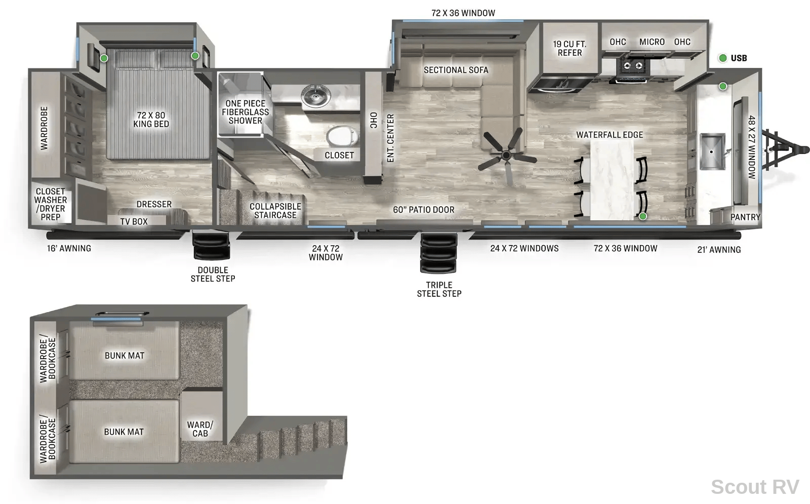 2027 Forest River 2027 Forest River Sandpiper Destination - thumbnail 2