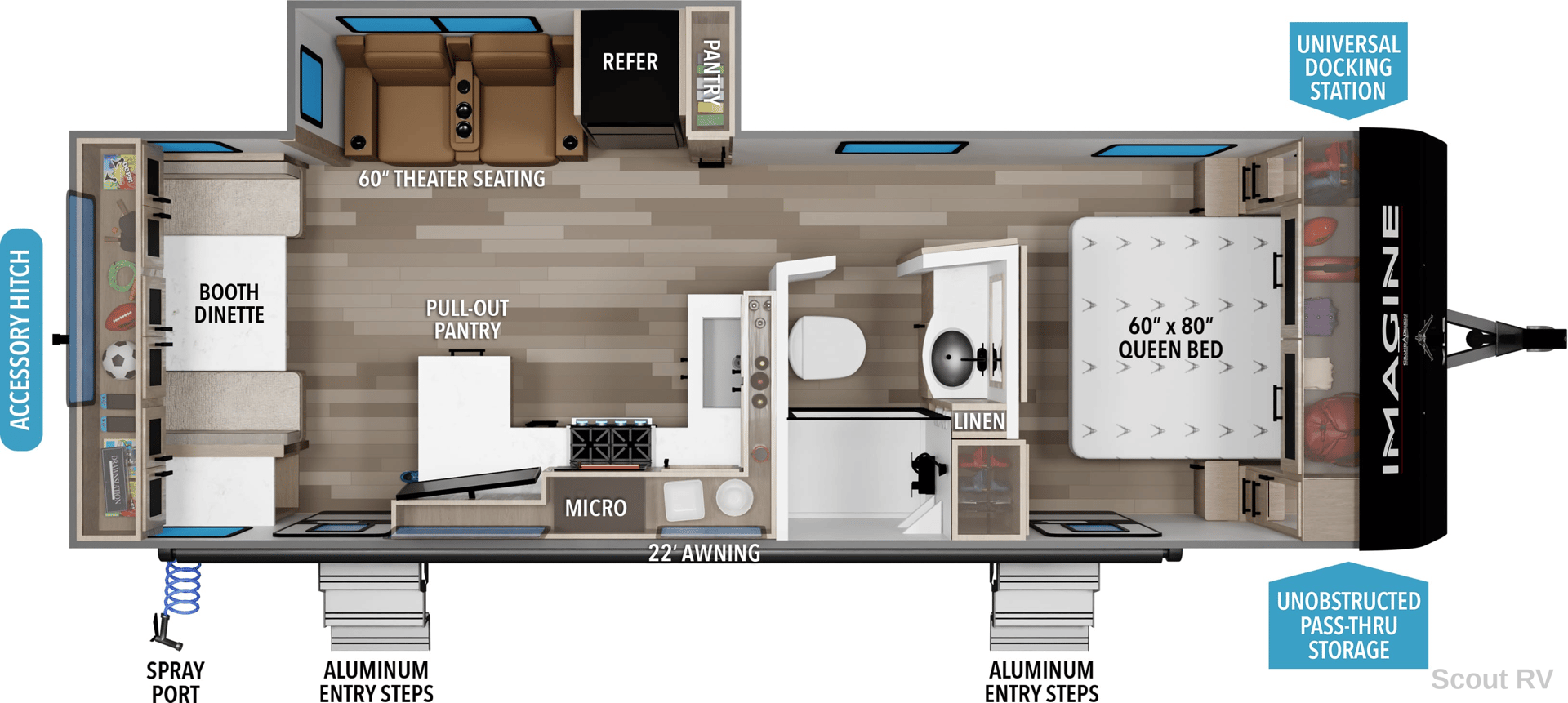 2027 Grand Design 2027 Grand Design Imagine XLS - thumbnail 2