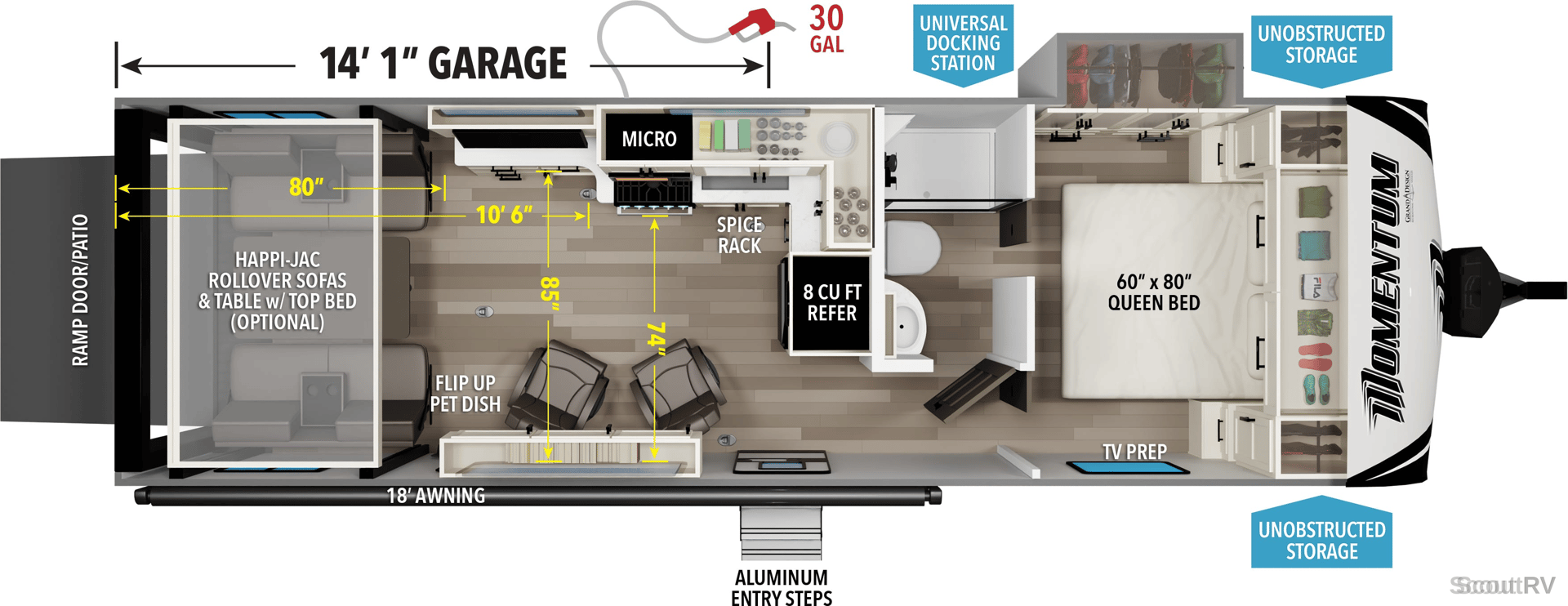 2026 Grand Design 2026 Grand Design Momentum G-Class - thumbnail 2