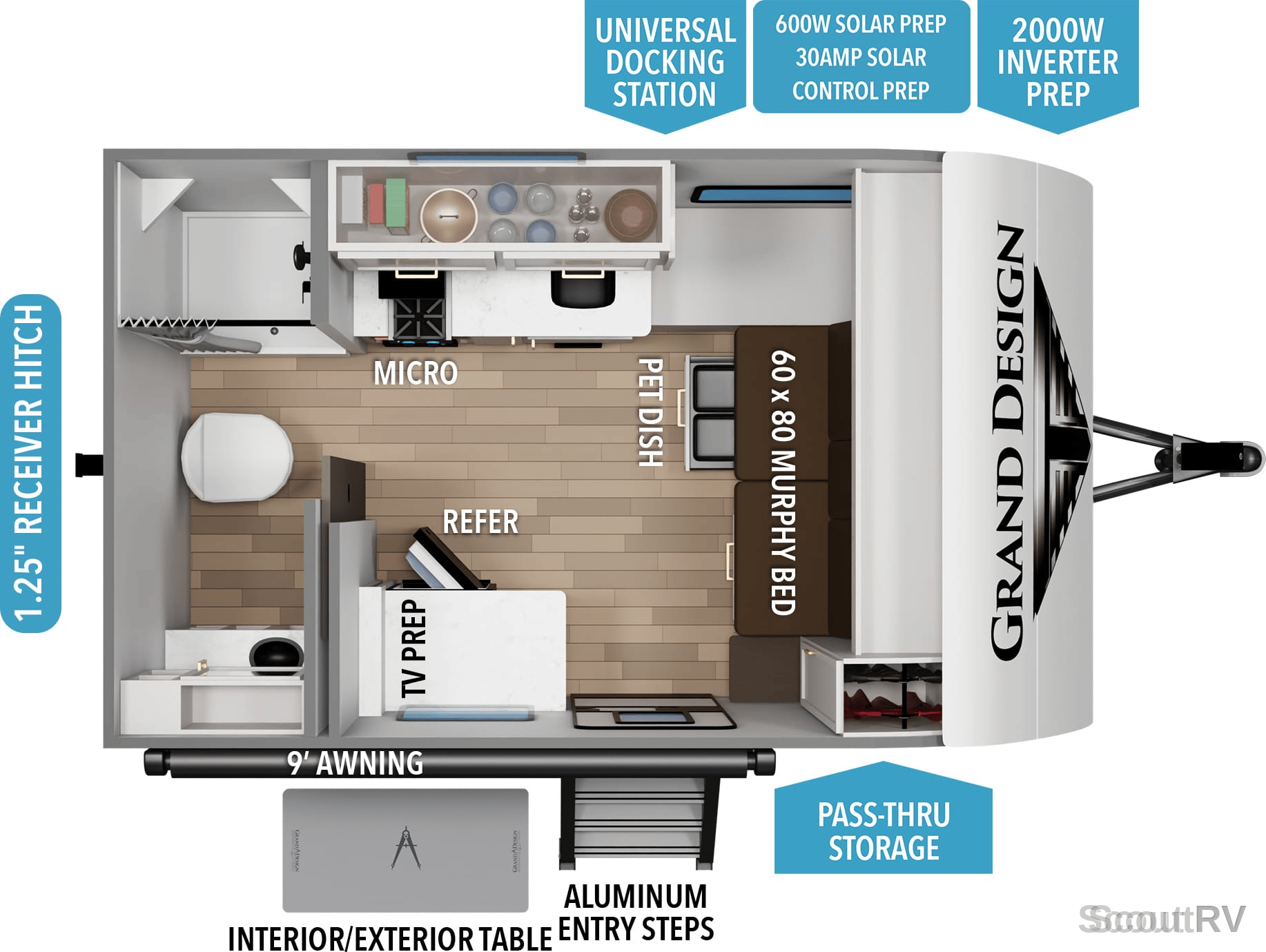 2026 Grand Design 2026 Grand Design Transcend One - thumbnail 2