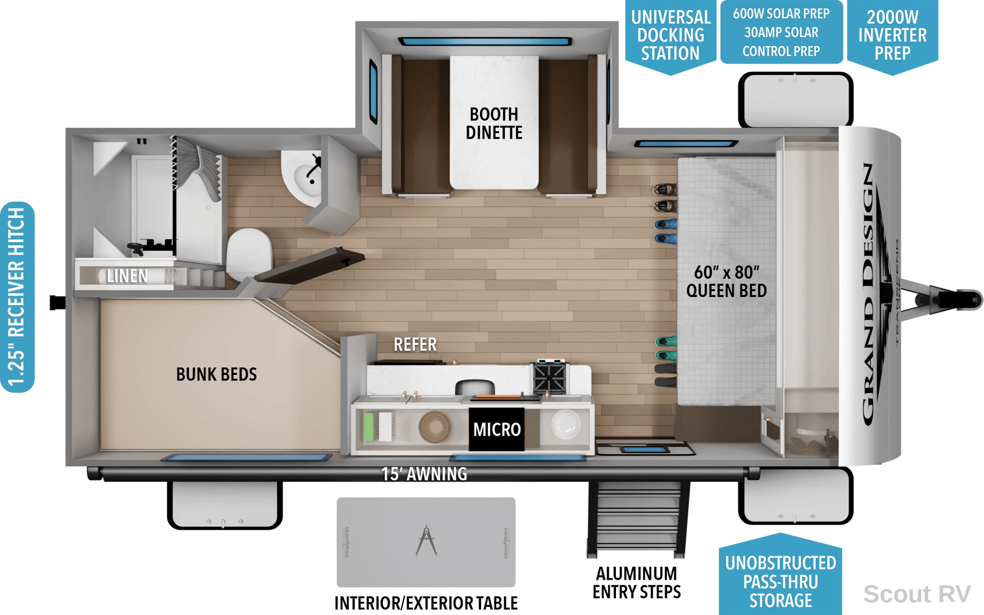 2027 Grand Design Transcend One 161DB