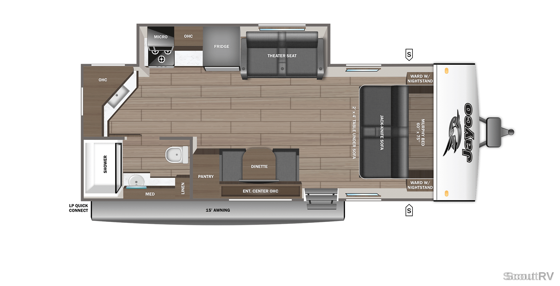 2027 Jayco 2027 Jayco Jay Feather - thumbnail 2