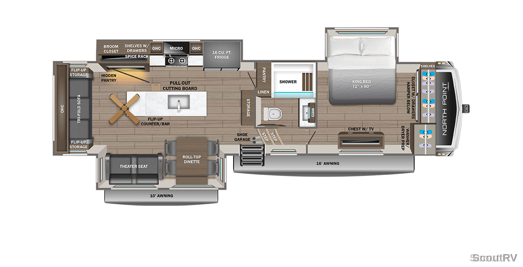 2027 Jayco 2027 Jayco North Point - thumbnail 2
