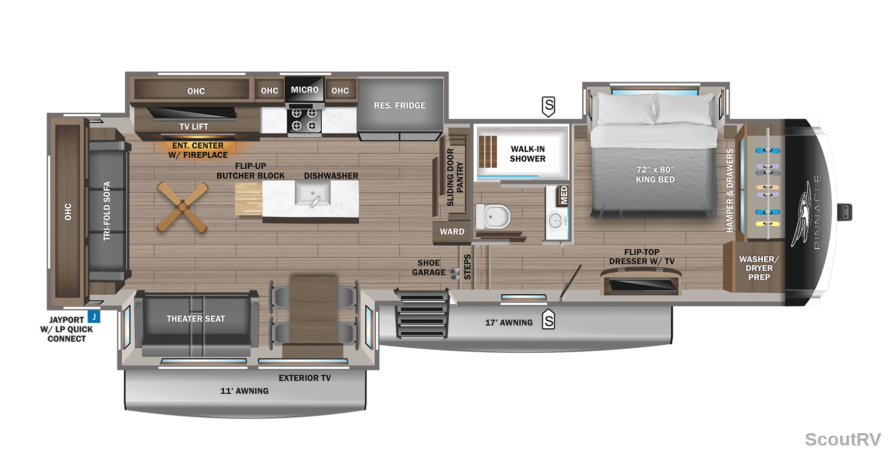 2024 Jayco 2024 Jayco Pinnacle - thumbnail 2