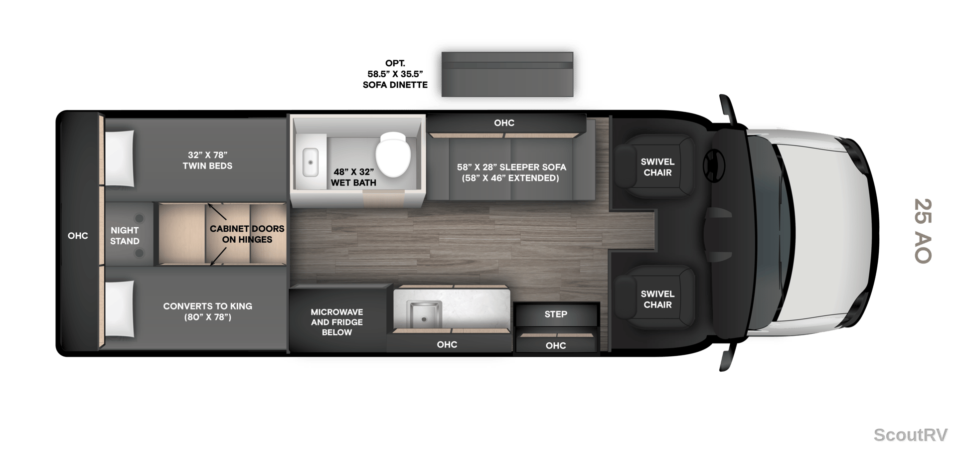 2026 Tiffin Motorhomes 2026 Tiffin Motorhomes Open Trail - thumbnail 2
