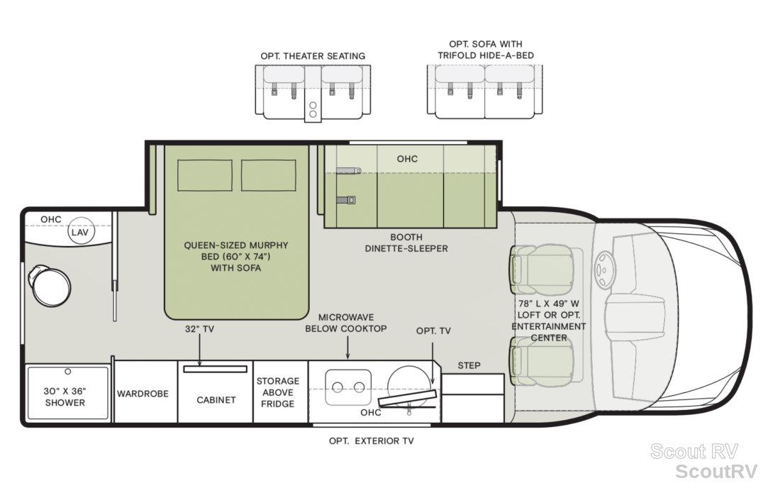2026 Tiffin Motorhomes 2026 Tiffin Motorhomes Wayfarer - thumbnail 2