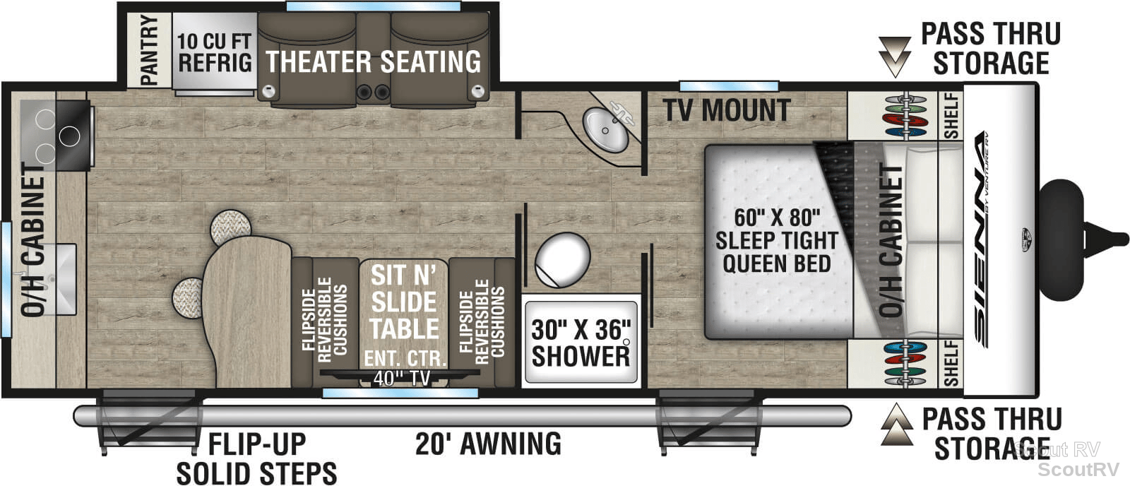 2025 Venture RV 2025 Venture RV Sienna - thumbnail 2