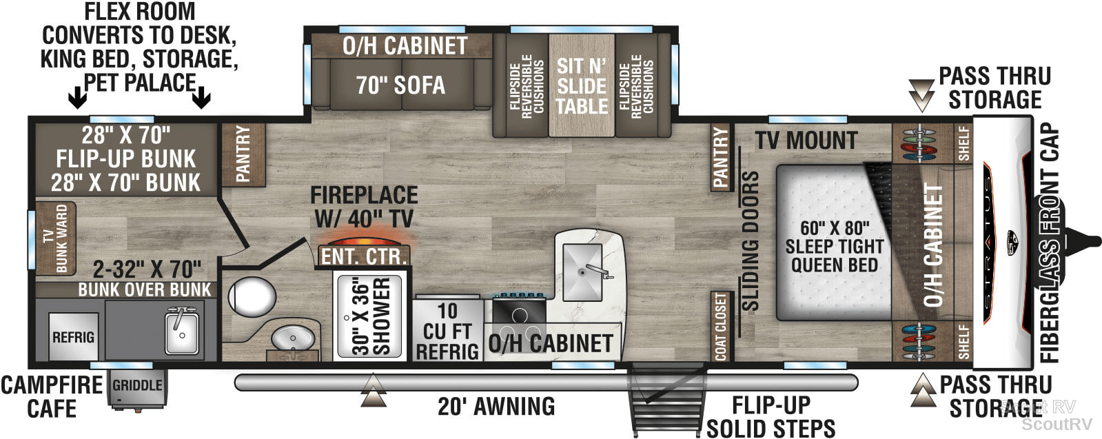 2027 Venture RV Stratus SR291VQB