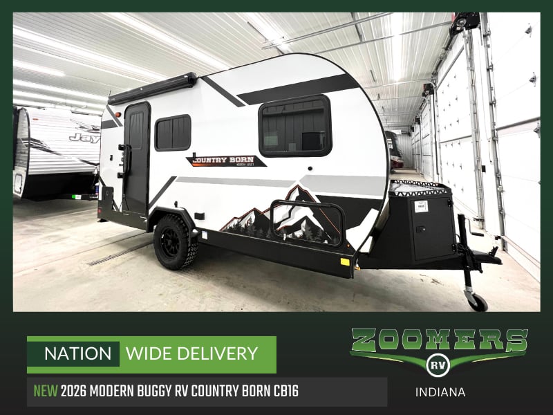 2026 Modern Buggy RV 2026 Modern Buggy RV Country Born Teardrop Trailer - image 1